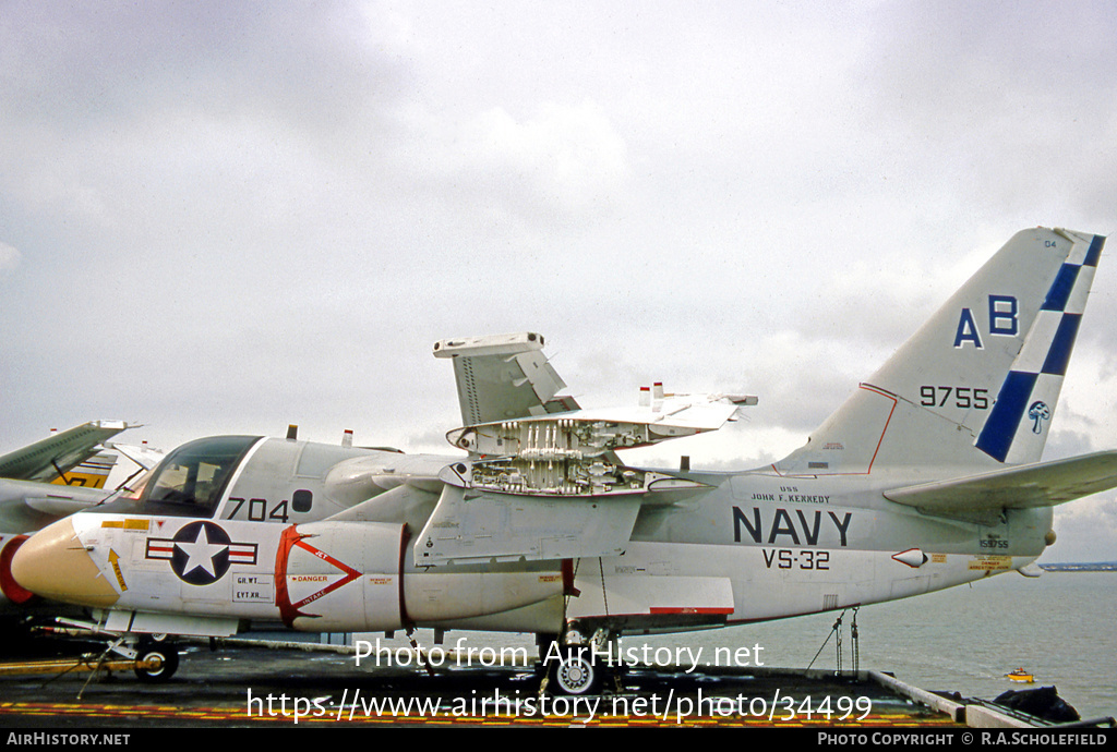 Aircraft Photo of 159755 | Lockheed S-3A Viking | USA - Navy | AirHistory.net #34499