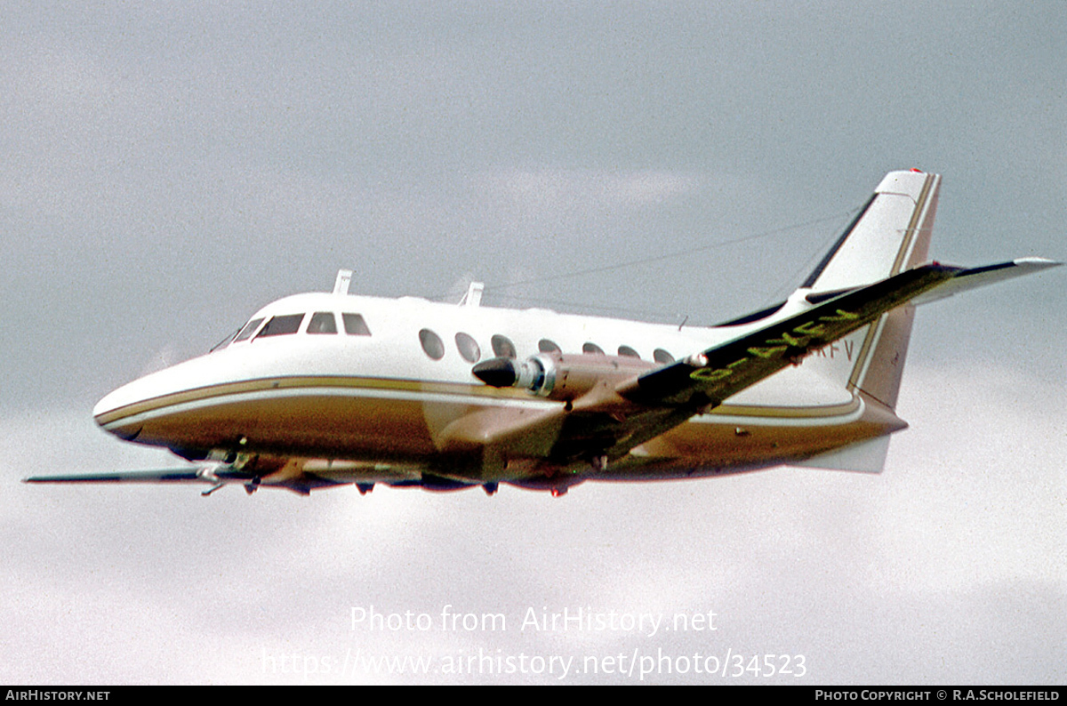 Aircraft Photo of G-AXFV | Handley Page HP-137 Jetstream 200 | Handley Page | AirHistory.net #34523