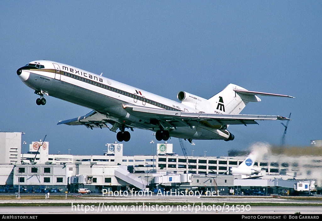 Aircraft Photo of XA-MEL | Boeing 727-264/Adv | Mexicana | AirHistory.net #34530