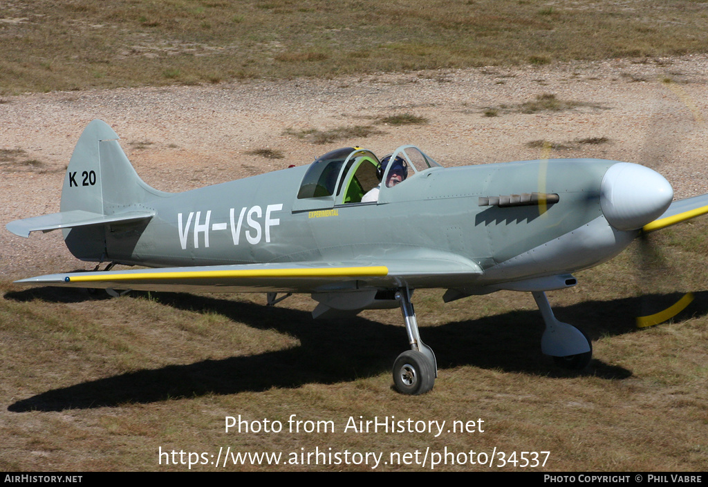 Aircraft Photo of VH-VSF | Supermarine Aircraft Spitfire Mk26 | AirHistory.net #34537