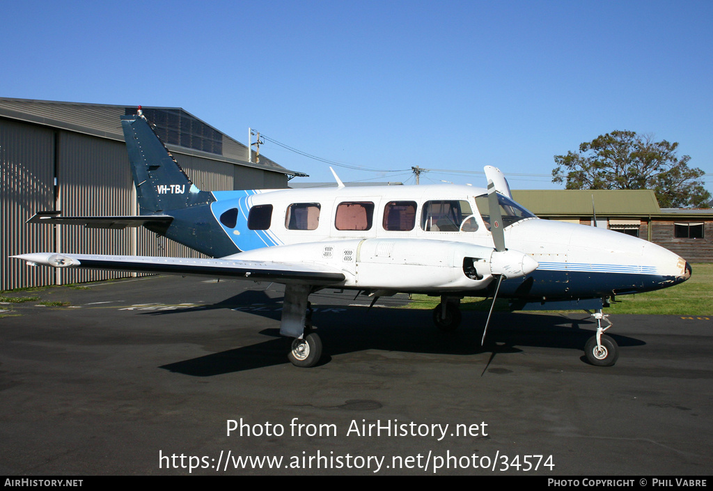 Aircraft Photo of VH-TBJ | Piper PA-31-350 Navajo Chieftain | Tasfast Air Freight | AirHistory.net #34574