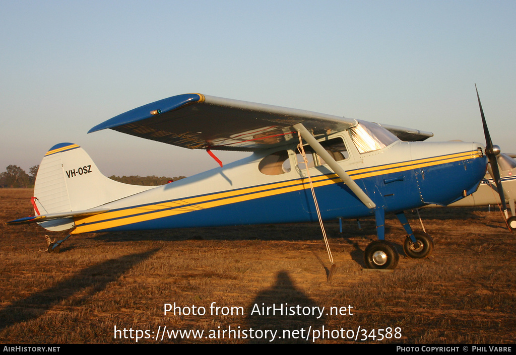 Aircraft Photo of VH-OSZ | Cessna 170A | AirHistory.net #34588