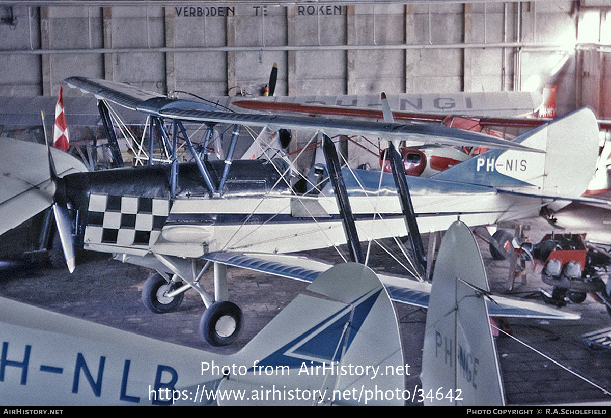 Aircraft Photo of PH-NIS | De Havilland D.H. 82A Tiger Moth | AirHistory.net #34642