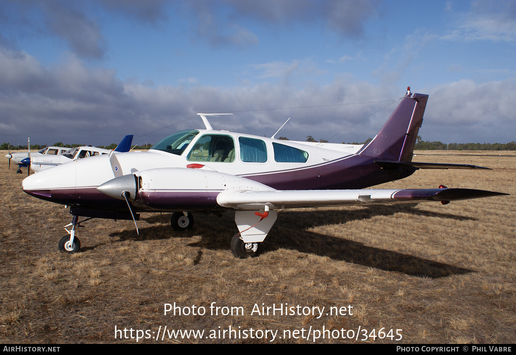 Aircraft Photo of VH-RLS | Beech C55 Baron (95-C55) | AirHistory.net #34645