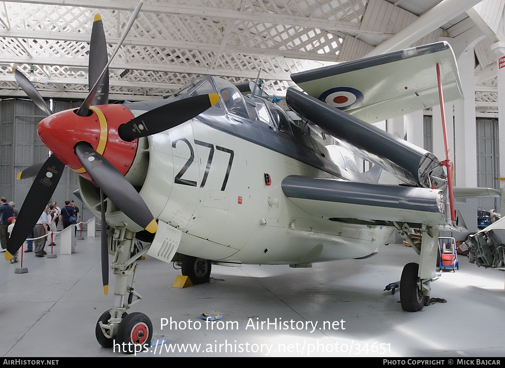 Aircraft Photo of XG797 | Fairey Gannet ECM.6 | UK - Navy | AirHistory.net #34651