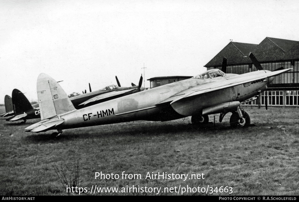 Aircraft Photo of CF-HMM | De Havilland D.H. 98 Mosquito B35 | AirHistory.net #34663