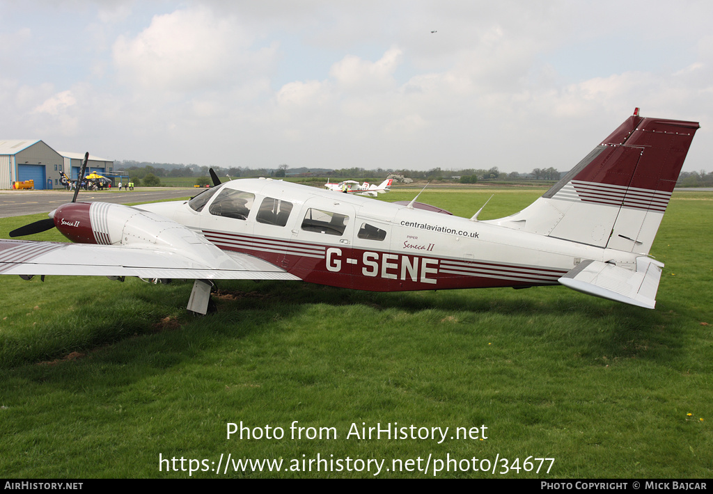 Aircraft Photo of G-SENE | Piper PA-34-200T Seneca II | Central Aviation | AirHistory.net #34677