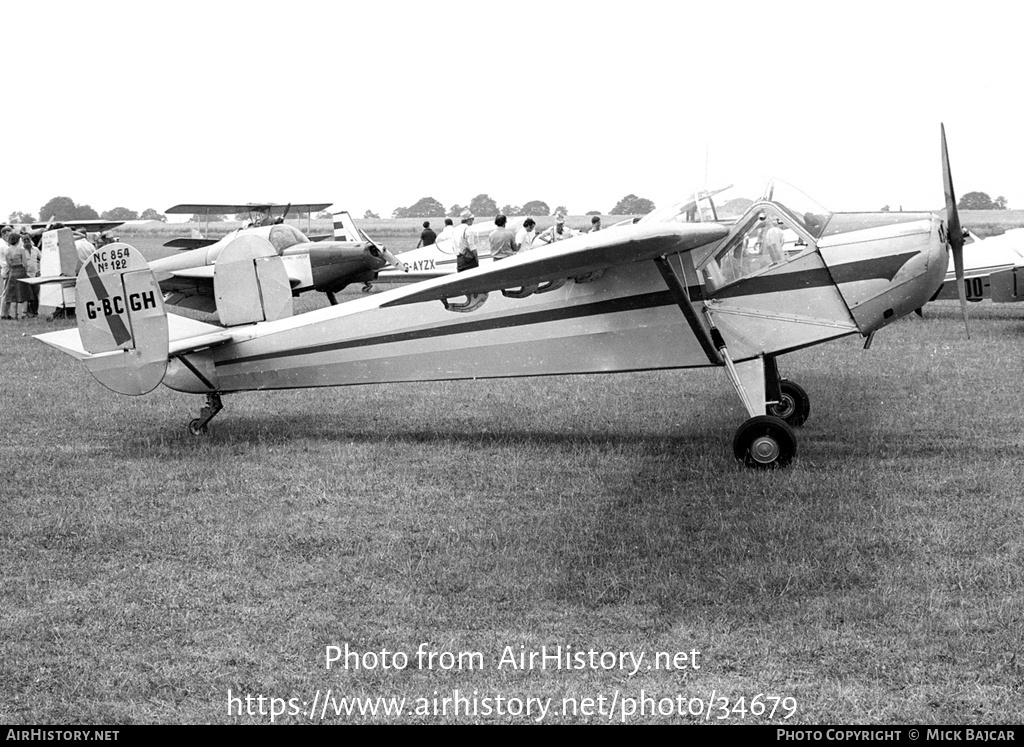 Aircraft Photo of G-BCGH | Nord NC.854S | AirHistory.net #34679