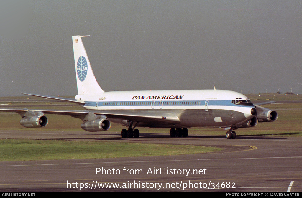 Aircraft Photo of N884PA | Boeing 707-321B | Pan American World 