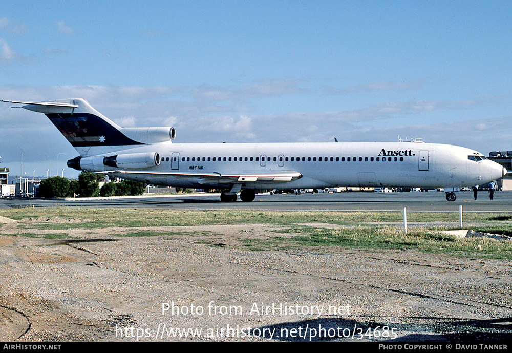 Aircraft Photo of VH-RMK | Boeing 727-277/Adv | Ansett | AirHistory.net #34685