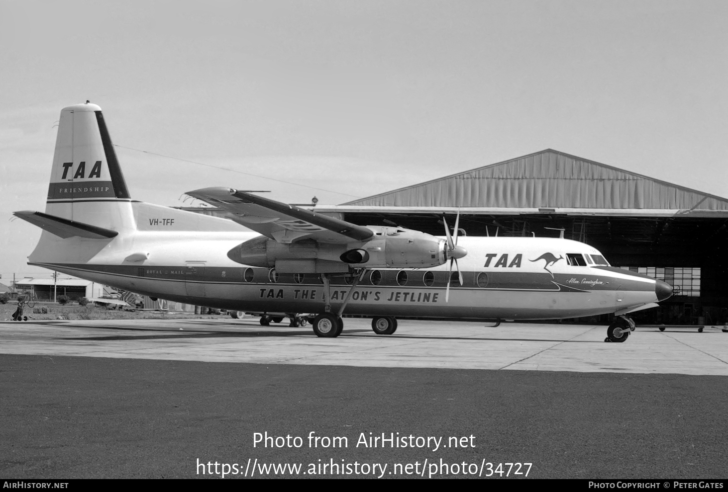 Aircraft Photo of VH-TFF | Fokker F27-100 Friendship | Trans-Australia Airlines - TAA | AirHistory.net #34727