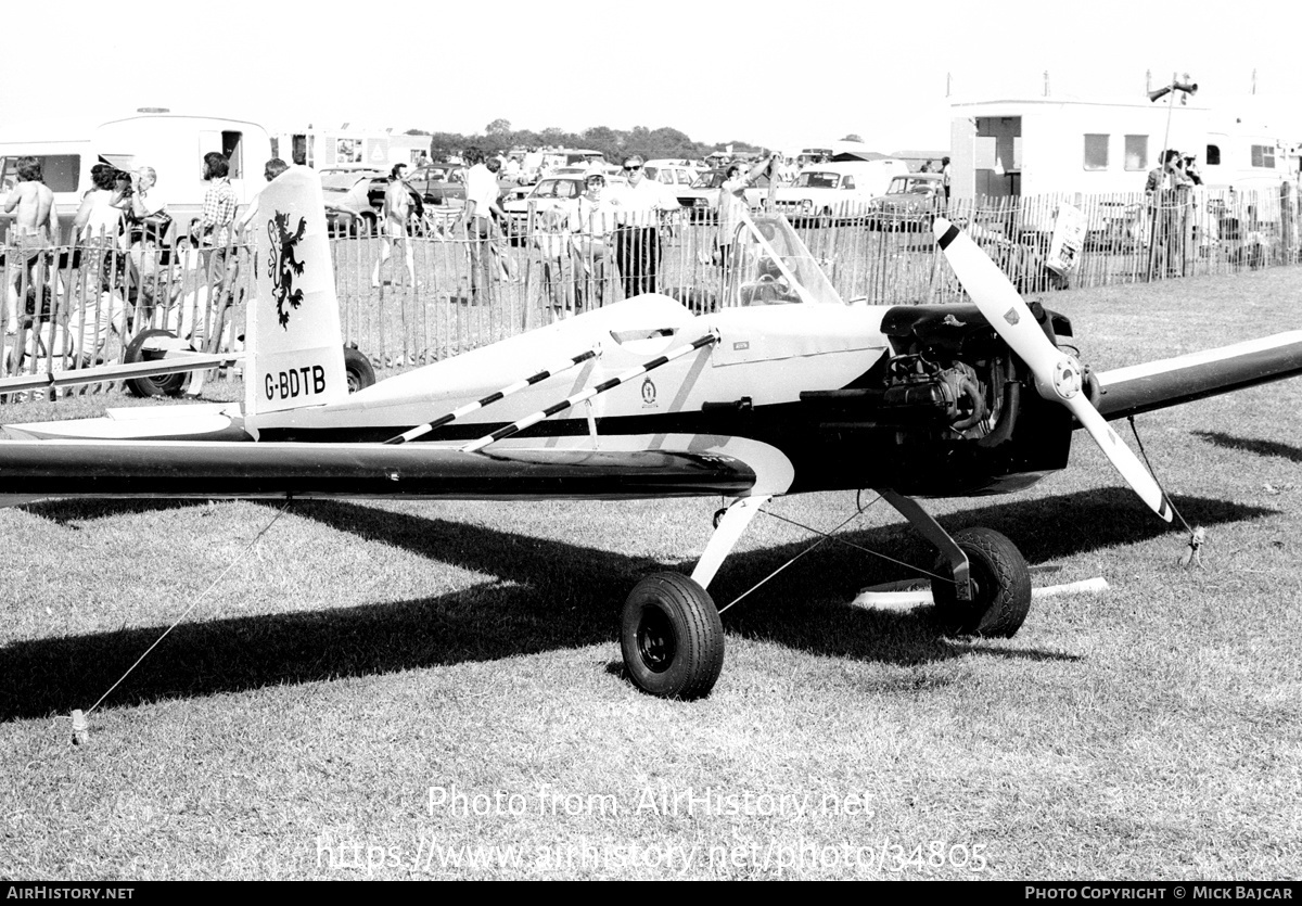 Aircraft Photo of G-BDTB | Evans VP-1 Series 2 | AirHistory.net #34805