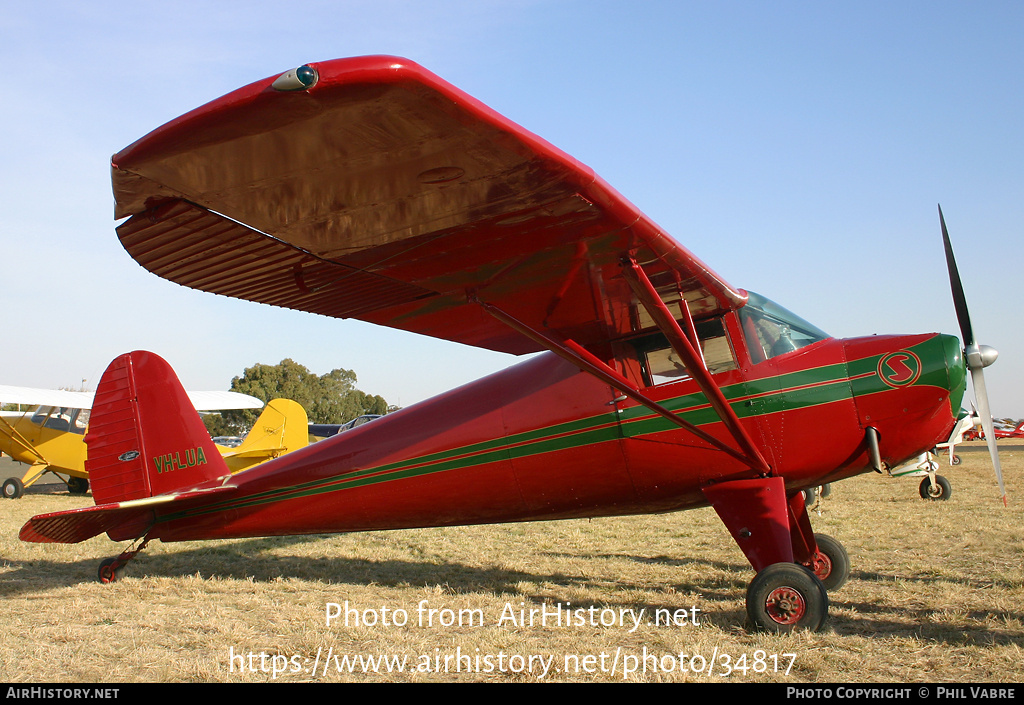 Aircraft Photo of VH-LUA | Luscombe 8A Silvaire | AirHistory.net #34817