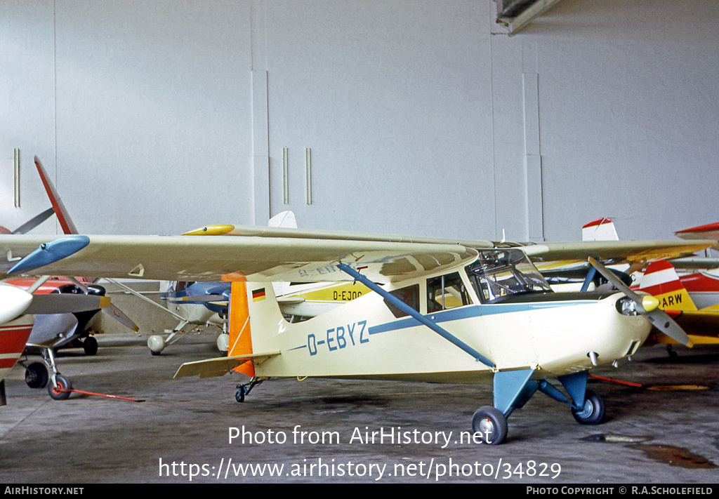 Aircraft Photo of D-EBYZ | Scheibe SF-23A Sperling | AirHistory.net #34829