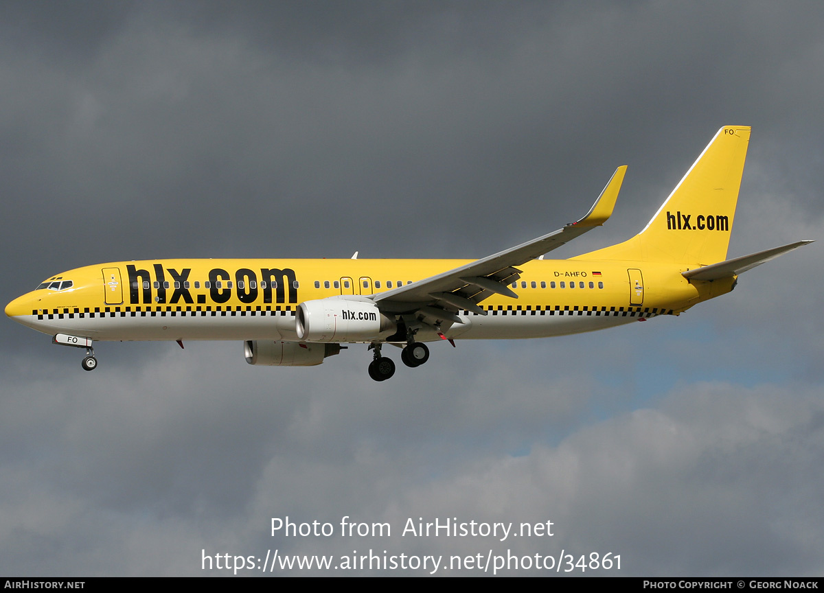 Aircraft Photo of D-AHFO | Boeing 737-8K5 | Hapag-Lloyd Express | AirHistory.net #34861