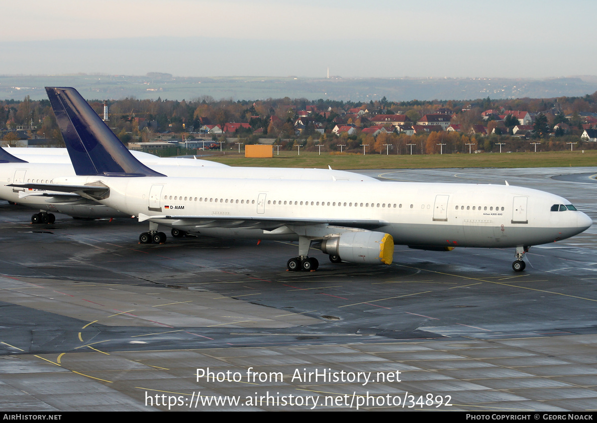 Aircraft Photo of D-AIAM | Airbus A300B4-603 | AirHistory.net #34892