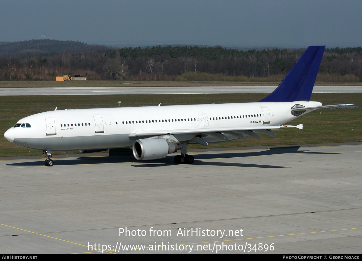 Aircraft Photo of D-AIAN | Airbus A300B4-603 | AirHistory.net #34896