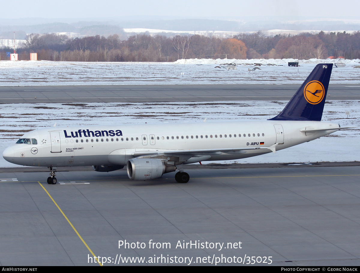 Aircraft Photo of D-AIPU | Airbus A320-211 | Lufthansa | AirHistory.net #35025