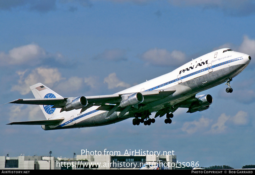 Aircraft Photo of N739PA | Boeing 747-121 | Pan American World Airways - Pan Am | AirHistory.net #35086