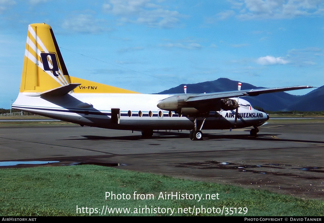 Aircraft Photo of VH-FNV | Fokker F27-200 Friendship | Air Queensland | AirHistory.net #35129