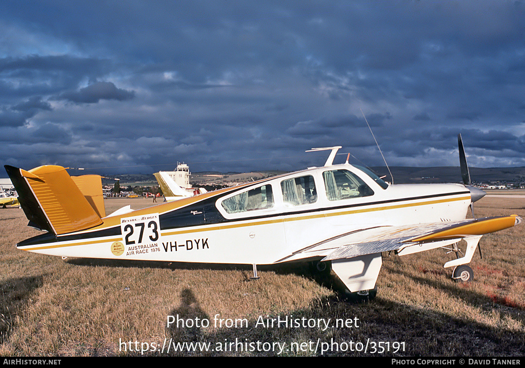 Aircraft Photo of VH-DYK | Beech V35 Bonanza | AirHistory.net #35191