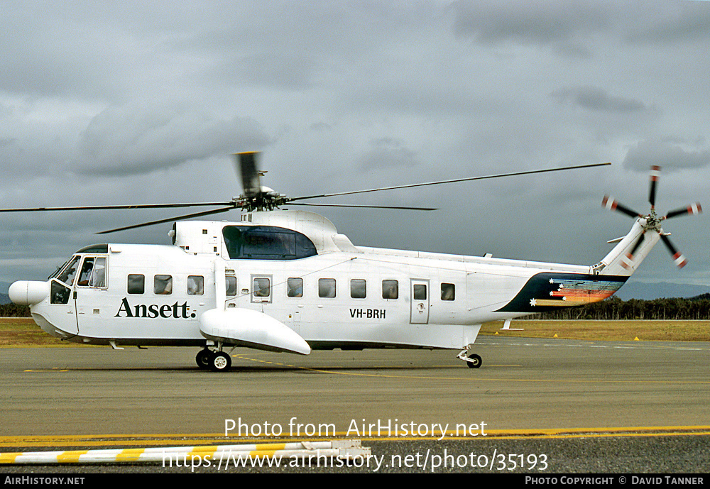 Aircraft Photo of VH-BRH | Sikorsky S-61N | Ansett | AirHistory.net #35193