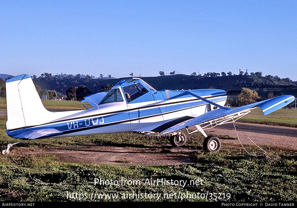 Aircraft Photo of VH-UWJ | Cessna A188B/A1 AgTruck | AirHistory.net #35219