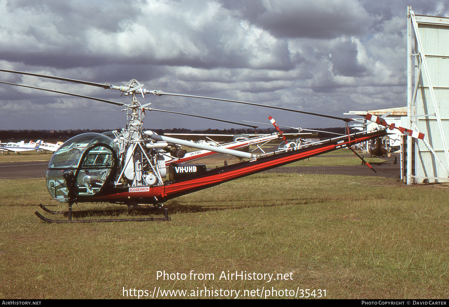 Aircraft Photo of VH-UHB | Hiller UH-12E | Ecosearch | AirHistory.net #35431