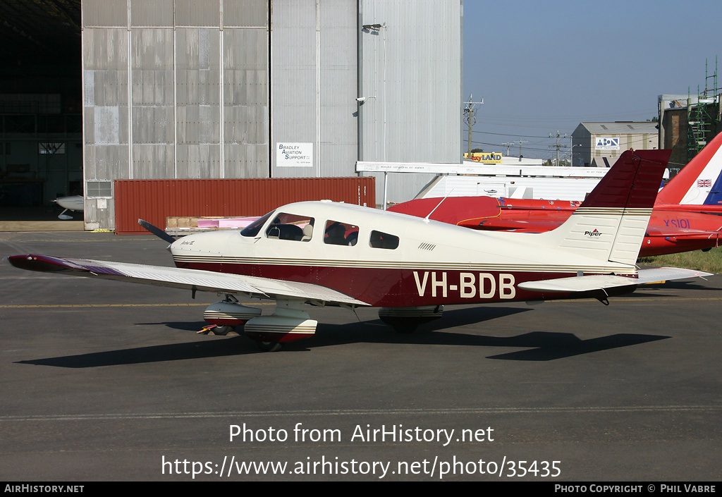 Aircraft Photo of VH-BDB | Piper PA-28-181 Archer III | AirHistory.net #35435