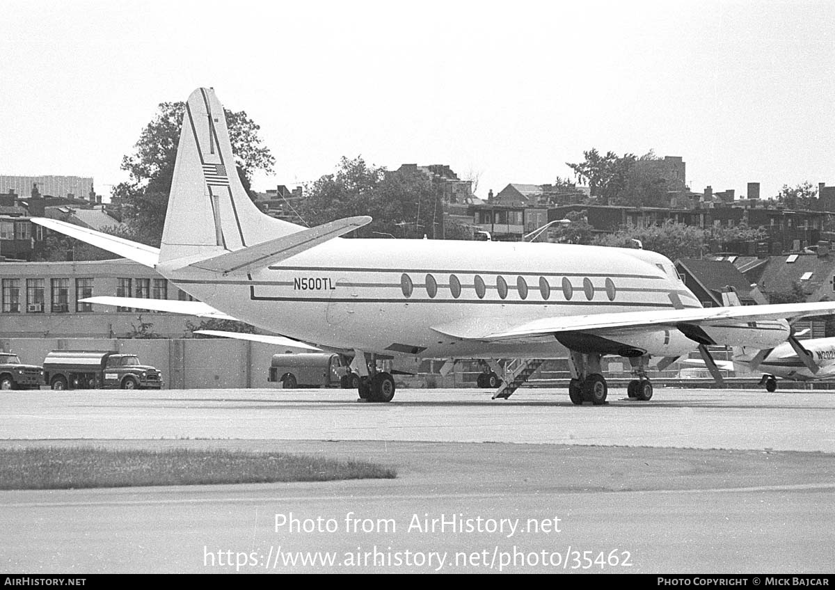 Aircraft Photo of N500TL | Vickers 745D Viscount | Go Transportation | AirHistory.net #35462