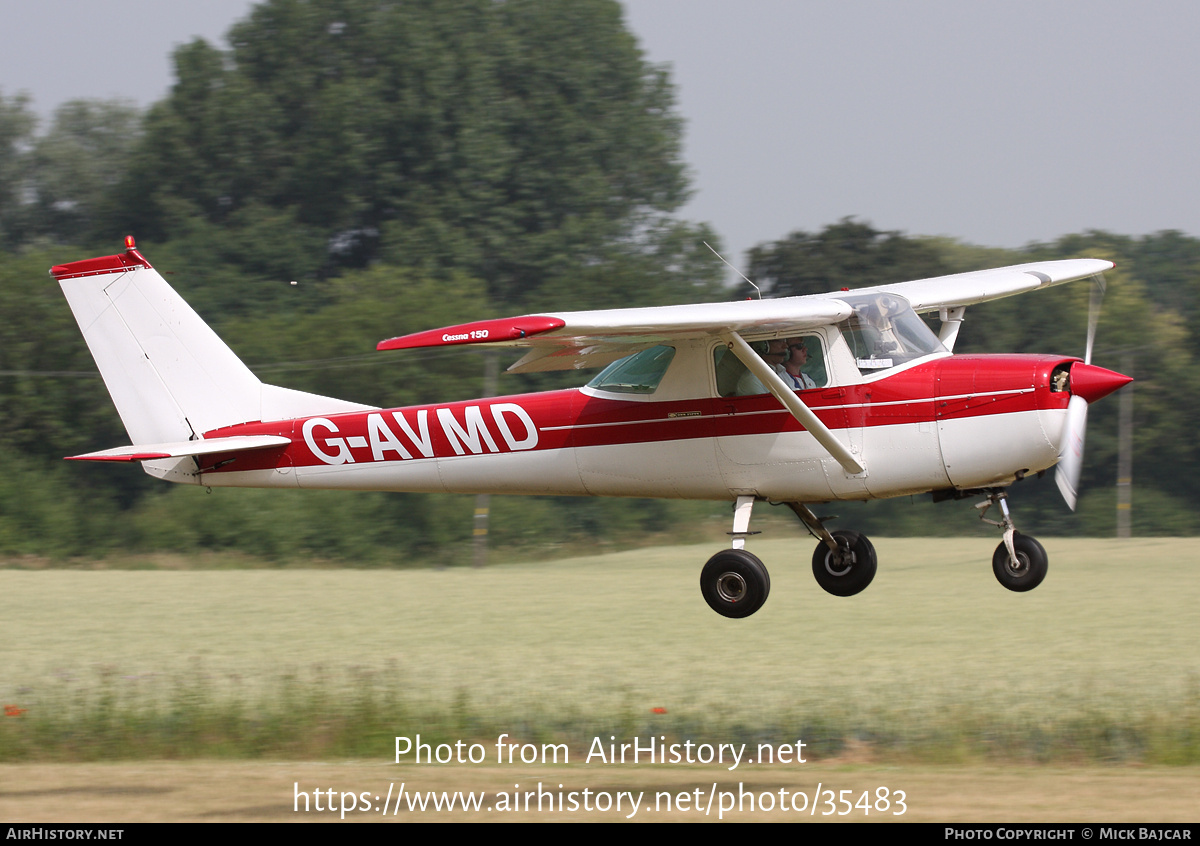 Aircraft Photo of G-AVMD | Cessna 150G | AirHistory.net #35483