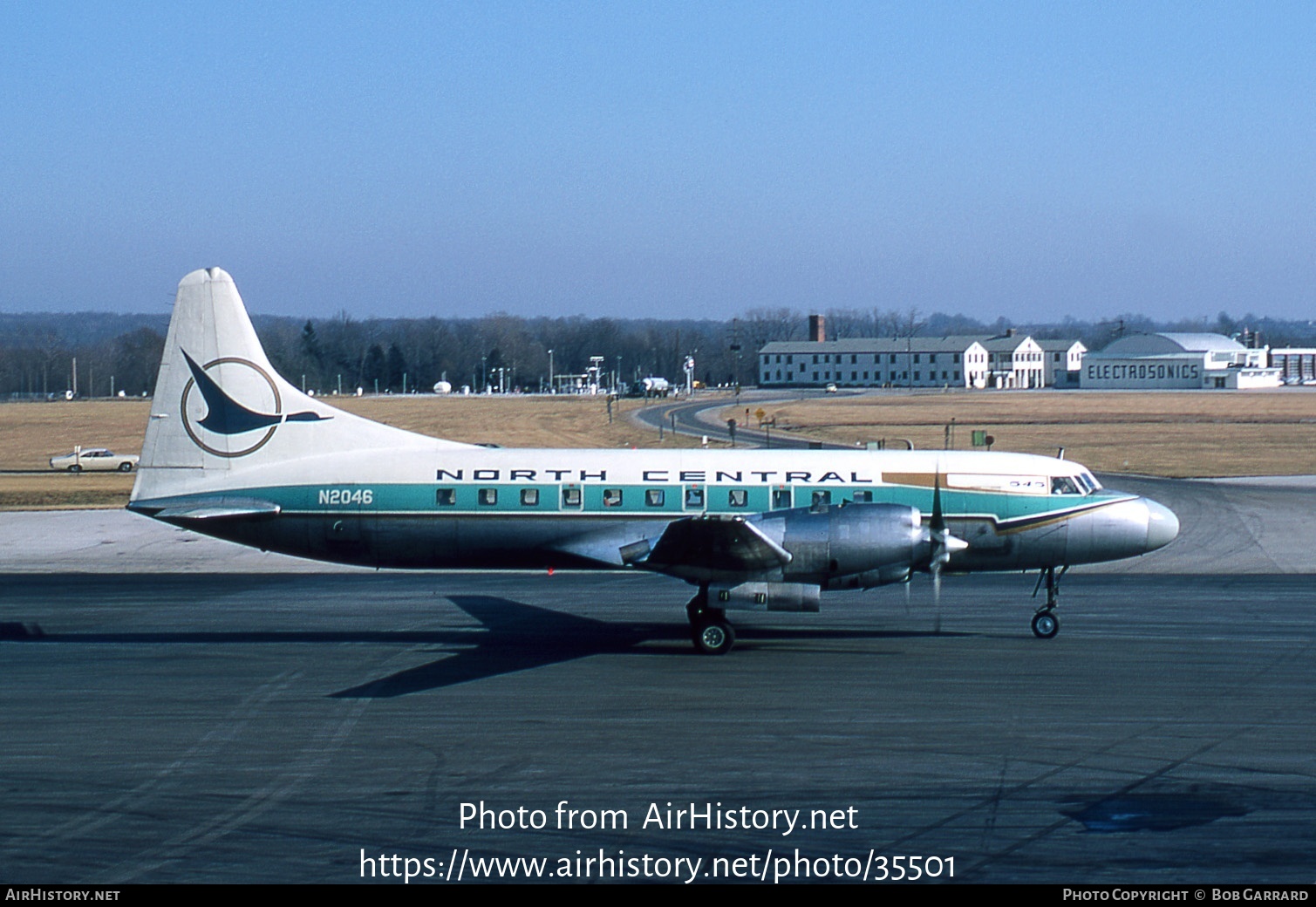 Aircraft Photo of N2046 | Convair 580 | North Central Airlines | AirHistory.net #35501