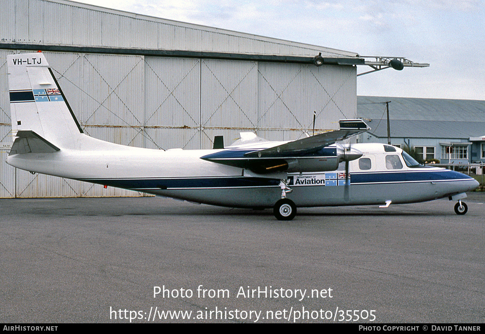 Aircraft Photo of VH-LTJ | Gulfstream Aerospace 695A Jetprop 1000 | Department of Aviation | AirHistory.net #35505