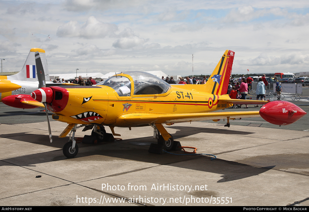 Aircraft Photo of ST-41 | SIAI-Marchetti SF-260D | Belgium - Air Force | AirHistory.net #35551