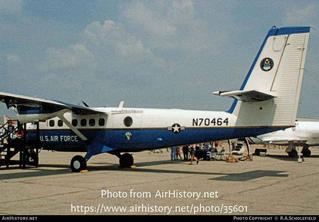 Aircraft Photo of N70464 | De Havilland Canada DHC-6-300 Twin Otter | USA - Air Force | AirHistory.net #35601