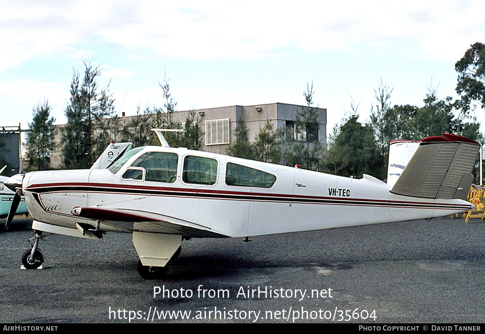 Aircraft Photo of VH-TEC | Beech V35 Bonanza | AirHistory.net #35604