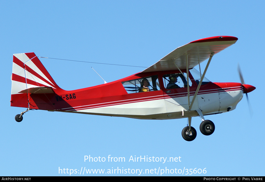 Aircraft Photo of VH-SAG | Bellanca 7ECA Citabria | AirHistory.net #35606