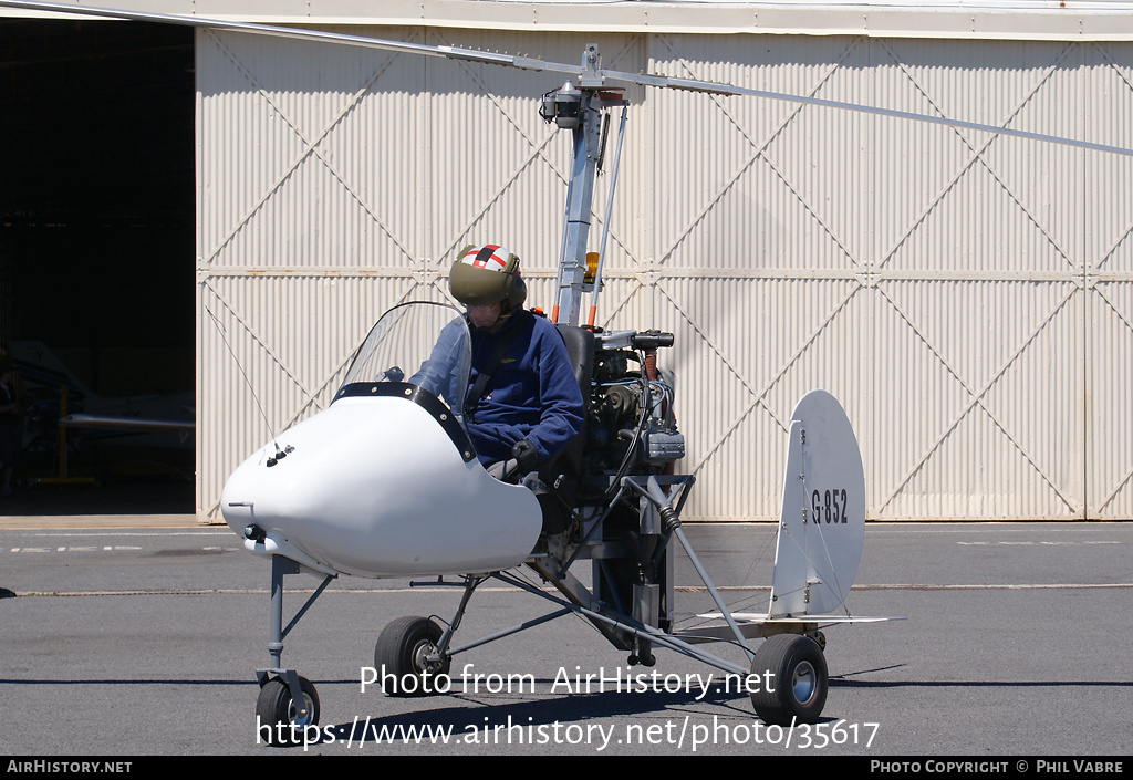 Aircraft Photo of G-0852 | Homebuilt Gyro | AirHistory.net #35617