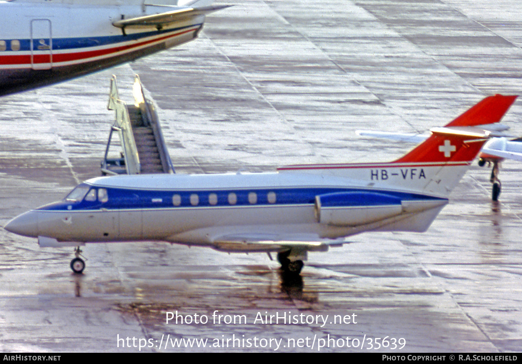 Aircraft Photo of HB-VFA | British Aerospace HS-125-700B | AirHistory.net #35639