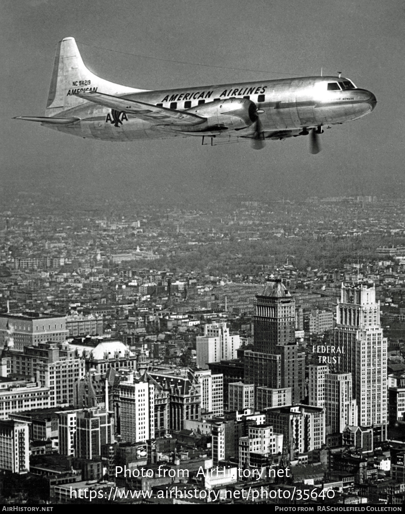 Aircraft Photo of NC94219 | Convair 240-0 | American Airlines | AirHistory.net #35640