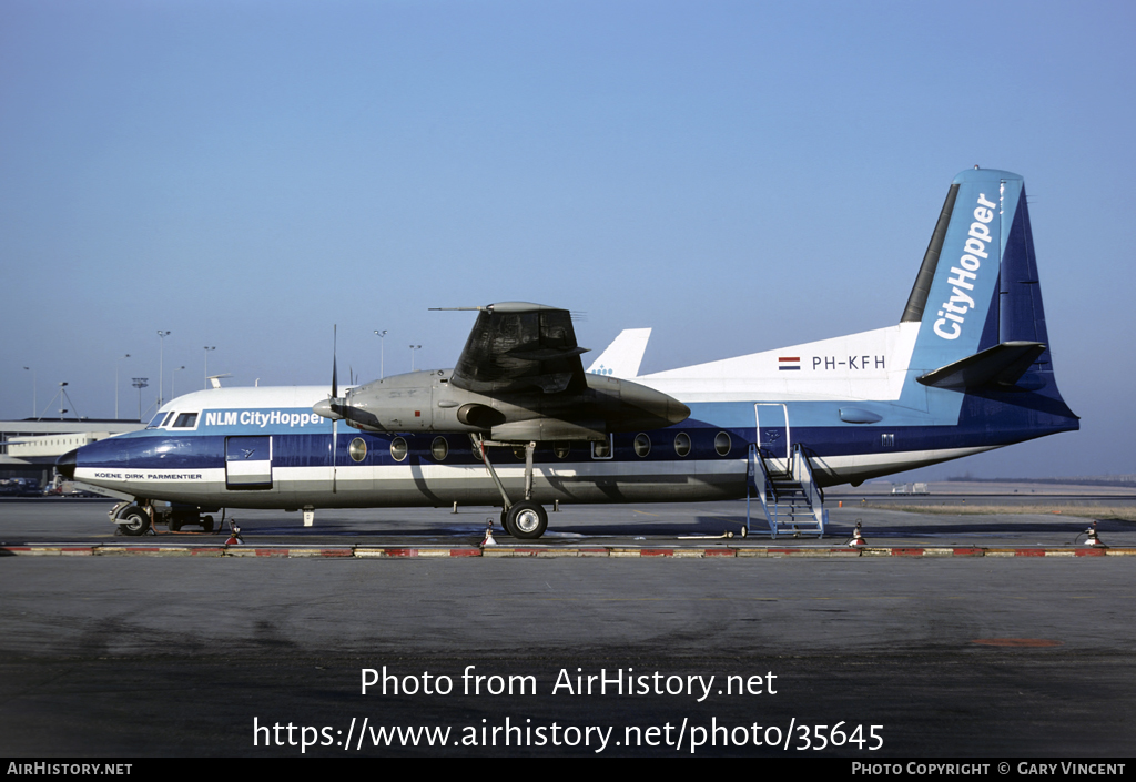 Aircraft Photo of PH-KFH | Fokker F27-200 Friendship | NLM Cityhopper | AirHistory.net #35645