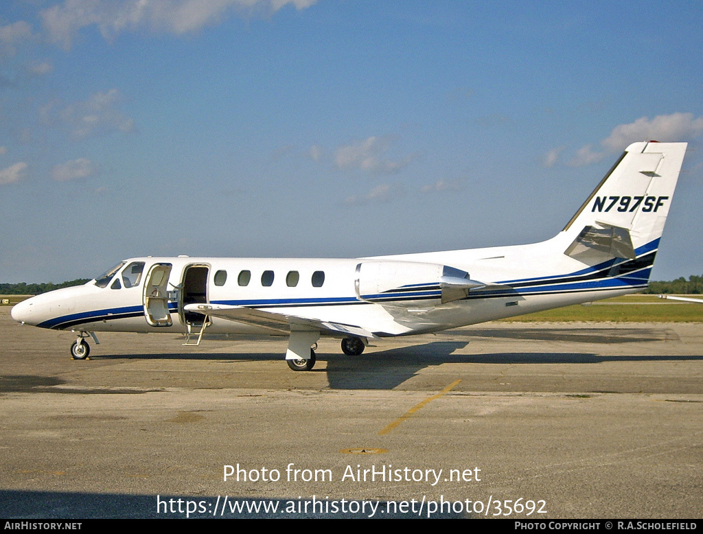 Aircraft Photo of N797SF | Cessna 550 Citation II | AirHistory.net #35692