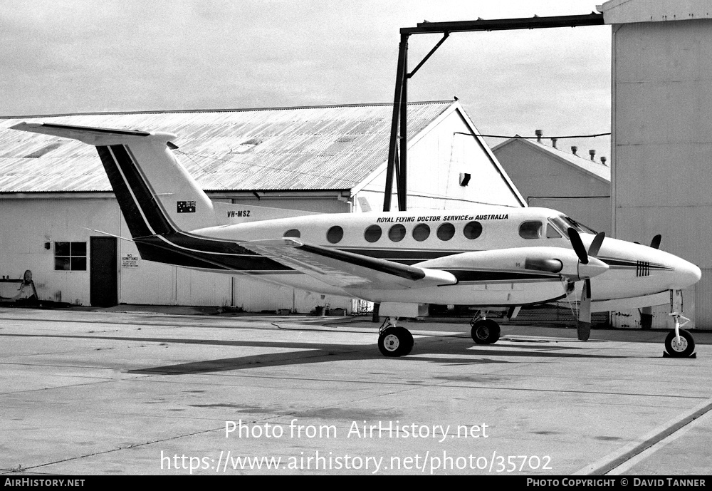 Aircraft Photo of VH-MSZ | Beech B200 Super King Air | Royal Flying Doctor Service - RFDS | AirHistory.net #35702