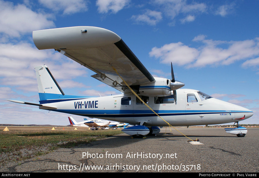 Aircraft Photo of VH-VME | Vulcanair P-68C | AirHistory.net #35718