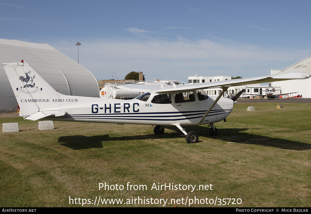 Aircraft Photo of G-HERC | Cessna 172S Skyhawk SP | Cambridge Aero Club | AirHistory.net #35720