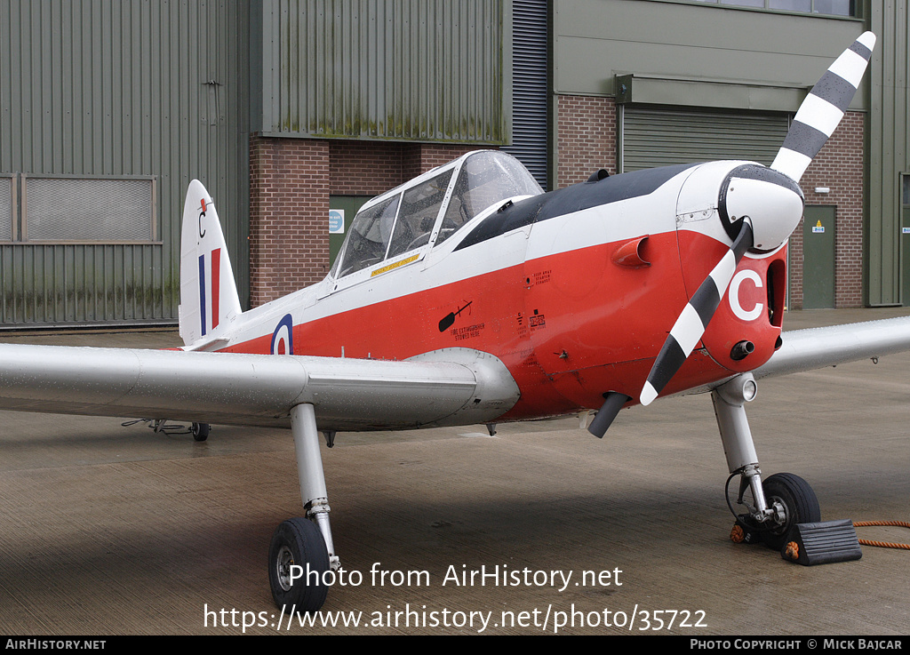 Aircraft Photo of G-BWUV / WK640 | De Havilland DHC-1 Chipmunk Mk22 | UK - Air Force | AirHistory.net #35722