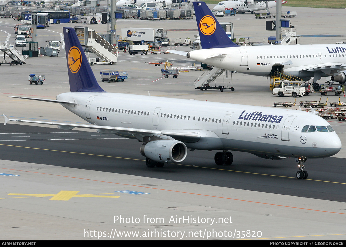 Aircraft Photo of D-AIRH | Airbus A321-131 | Lufthansa | AirHistory.net #35820