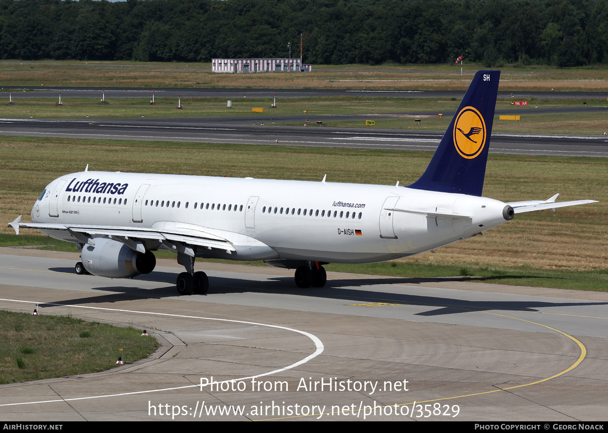 Aircraft Photo of D-AISH | Airbus A321-231 | Lufthansa | AirHistory.net #35829