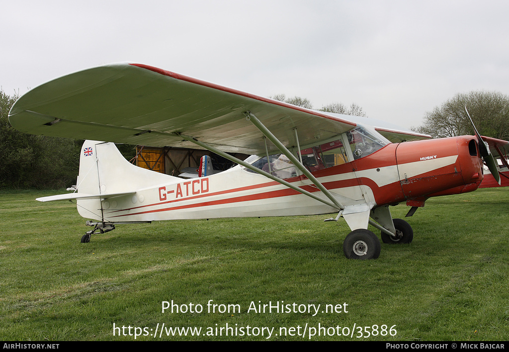 Aircraft Photo of G-ATCD | Beagle D-5/180 Husky | AirHistory.net #35886