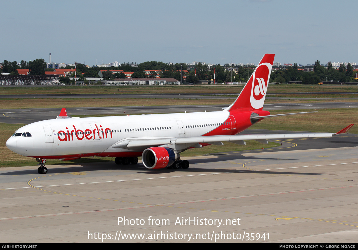 Aircraft Photo of D-ALPB | Airbus A330-223 | Air Berlin | AirHistory.net #35941